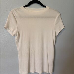 a new day Women's Short Sleeve Tee - Cream women’s M